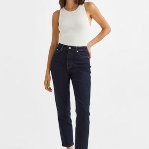 H&M mom high ankle jeans